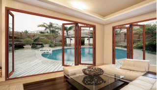  節(jié)能建材 折疊門(mén)|桂林建豐鋁合金門(mén)窗廠生產(chǎn)批發(fā)各類建筑鋁合金門(mén)窗鋁材